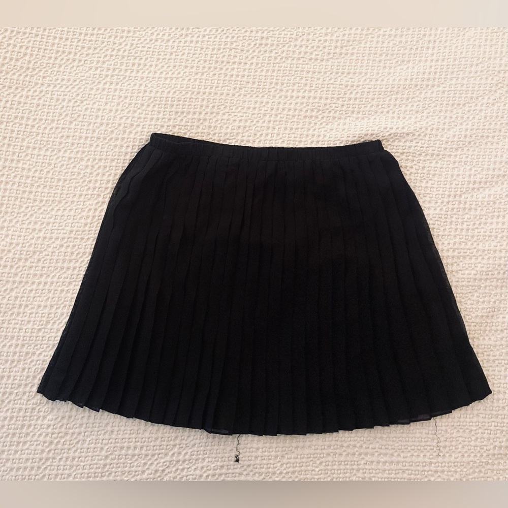 SPARKLE & FADE PLEATED MINI SKIRT